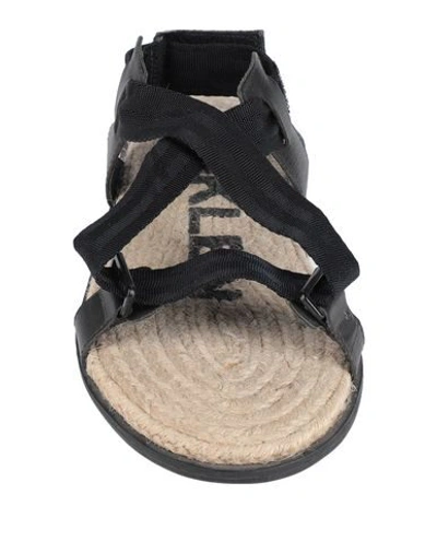 Shop Osklen Sandals In Black