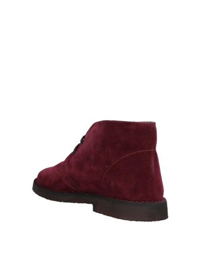 Shop Again Boots In Maroon