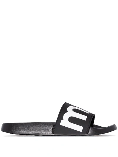 Shop Isabel Marant Howee Slip-on Slides In Black