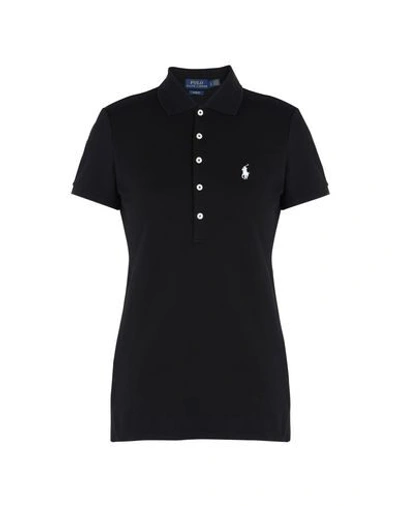 Shop Polo Ralph Lauren Polo Shirt In Black