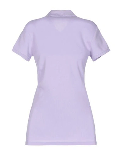 Shop Polo Ralph Lauren Polo Shirt In Lilac