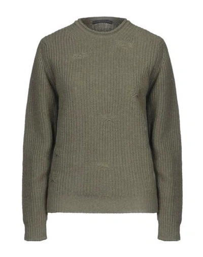Shop Daniele Alessandrini Sweater In Military Green