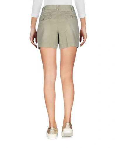Shop Polo Ralph Lauren Denim Shorts In Military Green