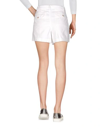 Shop Polo Ralph Lauren Denim Shorts In White