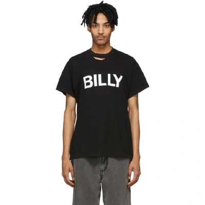 Shop Billy Black Distressed Logo T-shirt