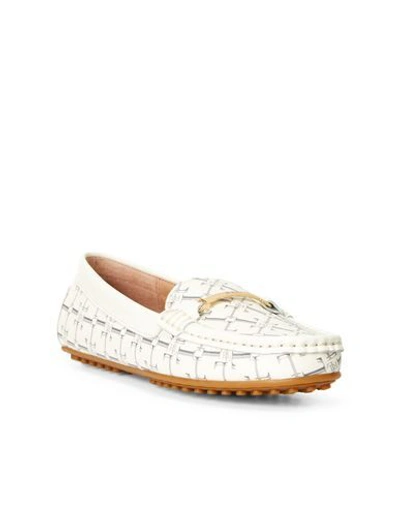 Shop Lauren Ralph Lauren Loafers In White