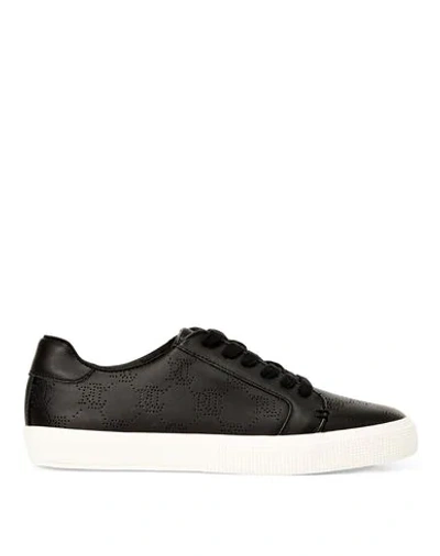 Shop Lauren Ralph Lauren Sneakers In Black