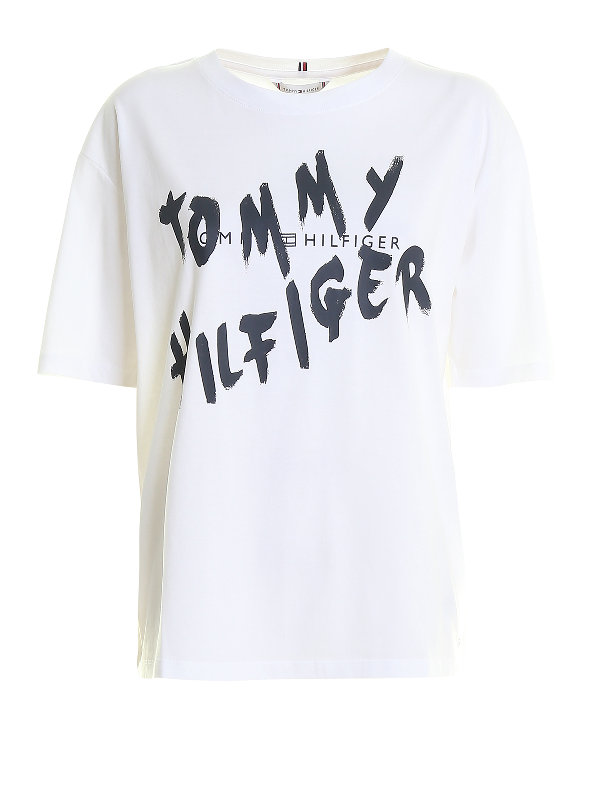 Tommy Hilfiger Romy T-shirt In White | ModeSens