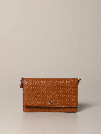 Shop Michael Michael Kors Mini Bag  Mini Wallet Bag In Leather