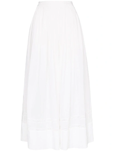 Shop Mimi Prober Salter Maxi Skirt In White