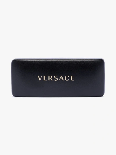 Shop Versace Black Angel Cat Eye Sunglasses