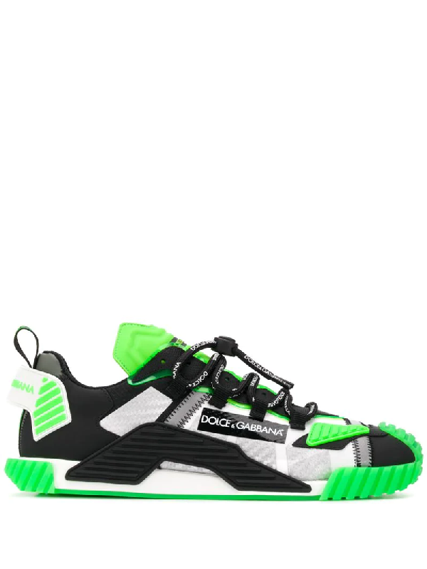 dolce gabbana neon sneakers