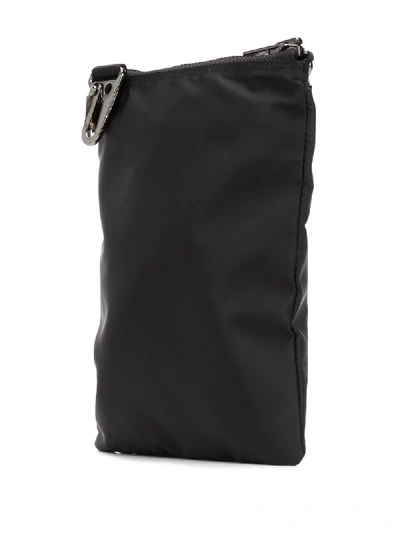Shop Undercover Contrast Patch Messenger Bag In Black