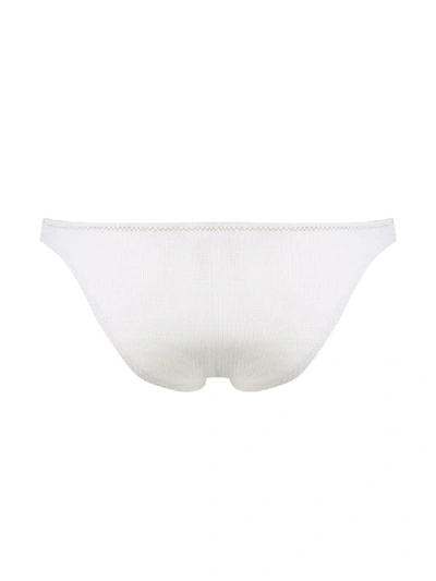 Shop Suboo Kaia Slim Bikini Bottoms In White