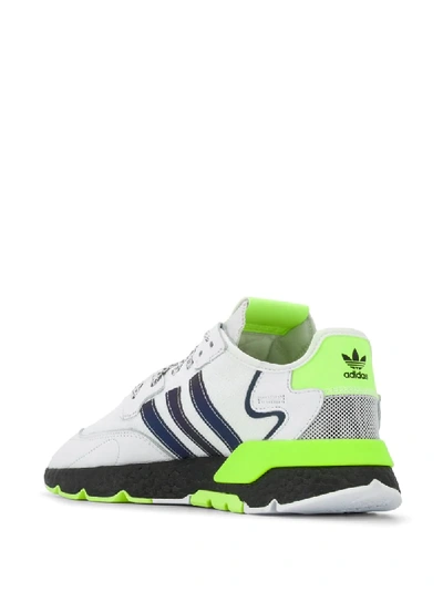 Shop Adidas Originals Nite Jogger Sneakers In White