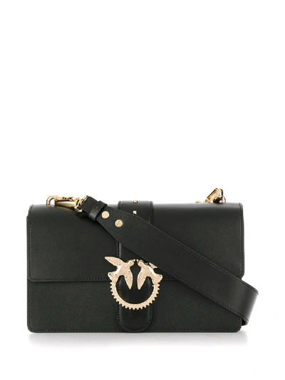 Shop Pinko Love Simply Shoulder Bag In Black