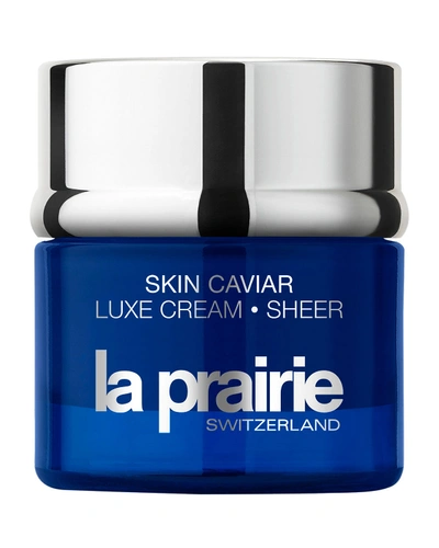 Shop La Prairie Skin Caviar Luxe Cream Sheer, 1.7 Oz.