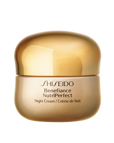 Shop Shiseido Benefiance Nutriperfect Night Cream, 1.7 Oz.
