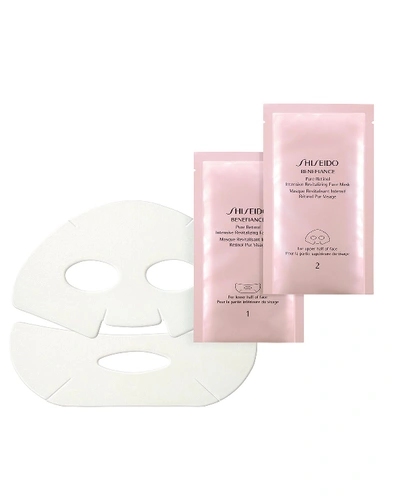 Shop Shiseido Benefiance Pure Retinol Intensive Revitalizing Face Mask, 4 Masks