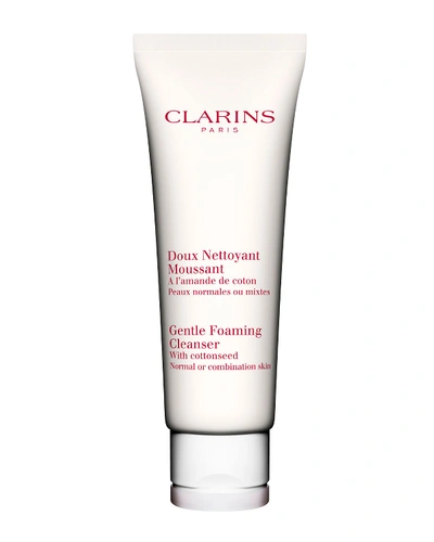 Shop Clarins Gentle Foaming Cleanser With Cottonseed, Normal / Combination Skin