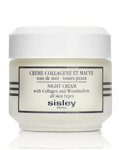 Shop Sisley Paris Night Cream With Collagen & Woodmallow, 1.6 Oz./ 50 ml