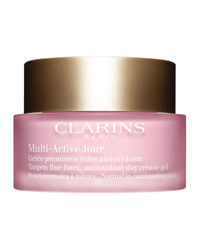 Shop Clarins 1.7 Oz. Multi-active Day Cream Gel For Normal To Combination Skin