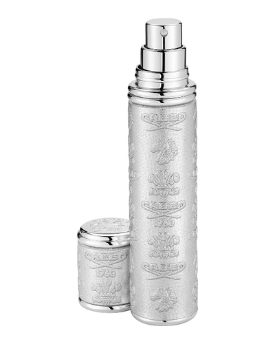 Shop Creed Pocket Atomizer, Silver With Silver Trim