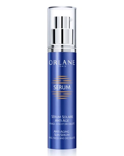 Shop Orlane Anti-aging Sun Serum Face Neck And Decollete, 1.5 Oz.