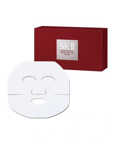 Sk-ii Brightening Derm Revival 10-piece Face Sheet Mask Set