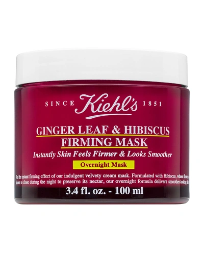 Shop Kiehl's Since 1851 Ginger Leaf & Hibiscus Firming Mask, 3.4 Oz.