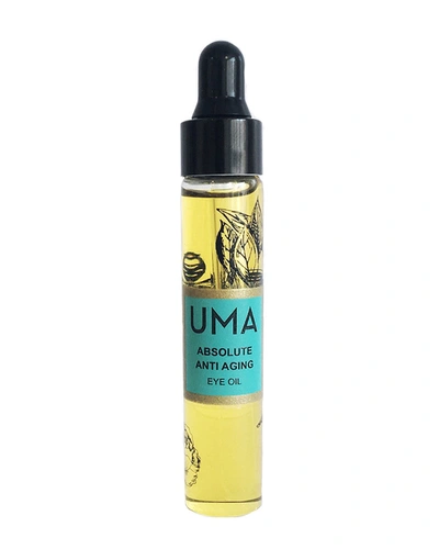 Shop Uma Oils Absolute Anti-aging Eye Oil, 0.5 Oz.