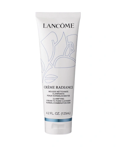 Shop Lancôme Creme Radiance Cream-to-foam Cleanser, 4.2 Oz.
