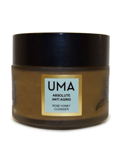 Shop Uma Oils Absolute Anti-aging Rose Honey Cleanser, 3.4 Oz.