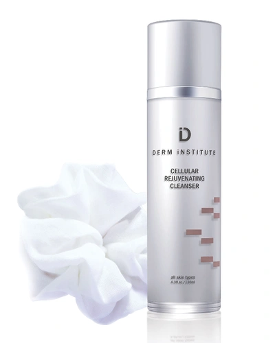 Shop Derm Institute 4 Oz. Cellular Rejuvenating Cleanser With Cloth