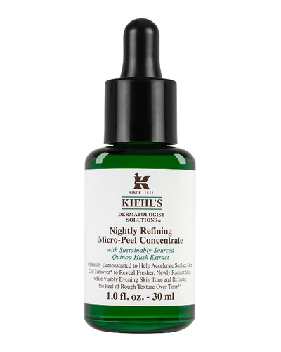 Shop Kiehl's Since 1851 1 Oz. Dermatologist Solutions Nightly Refining Micro-peel Concentrate