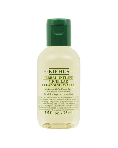 Shop Kiehl's Since 1851 Herbal-infused Micellar Cleansing Water, 2.5 Oz./ 75 ml