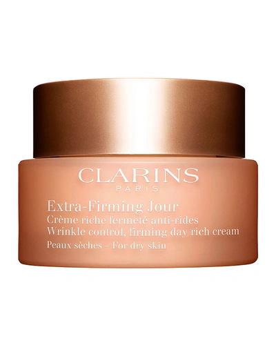 Shop Clarins Extra-firming Wrinkle Control Firming Day Cream - Dry Skin