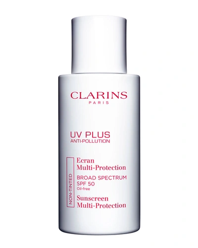 Shop Clarins 1.7 Oz. Uv Plus Anti-pollution Sunscreen Multi-protection Borad Spectrum Spf 50