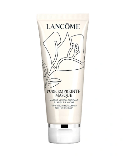 Shop Lancôme 3.4 Oz. Masque Pure Empreinte Purifying Mineral Mask With White Clay