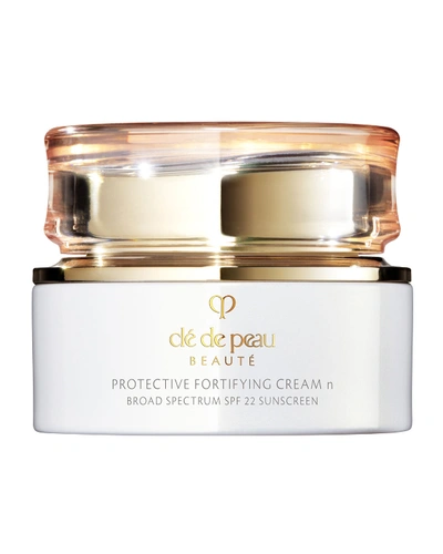 Shop Clé De Peau Beauté Protective Fortifying Cream Spf 22, 1.7 Oz.