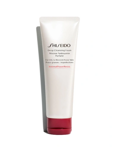 Shop Shiseido Deep Cleansing Foam, 4.2 Oz.