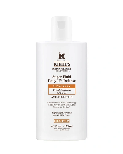 Shop Kiehl's Since 1851 Super Fluid Daily Uv Defense Spf 50+ Sunscreen, 4.2 Oz.