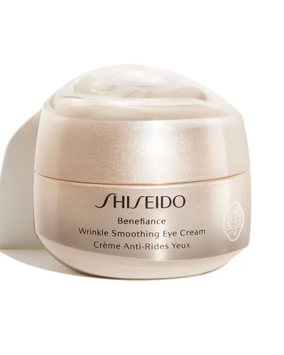 Shop Shiseido Benefiance Wrinkle Smoothing Eye Cream, 0.5 Oz.