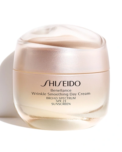 Shop Shiseido Benefiance Wrinkle Smoothing Day Cream Spf 23, 1.7 Oz.