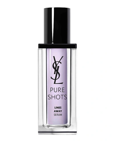 Shop Saint Laurent Pure Shots Lines Away Anti-aging Serum, 30ml