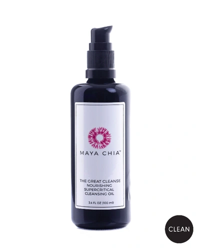 Shop Maya Chia 3.4 Oz. The Great Cleanse - Nourishing Cleansing Oil