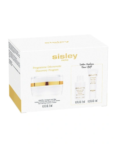 Shop Sisley Paris Sisleÿa L'integral Eye And Lip Contour Cream Discovery Program