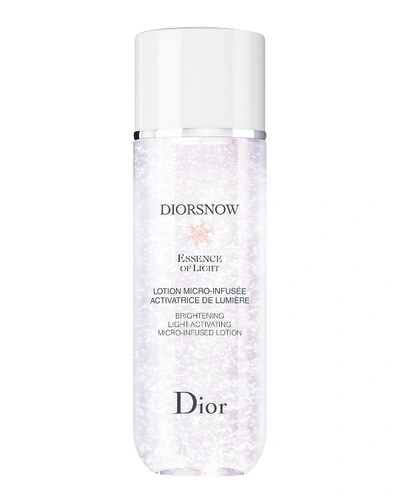 Shop Dior 5.9 Oz. Snow Essence Of Light Micro-infused Lotion