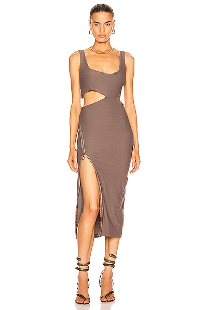 Shop Alix Nyc Meadow Dress In Cedar