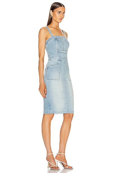 Shop Mother Pocket Hustler Overall Dress In When In Rome
